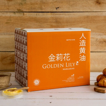 Golden Lily Margarine box